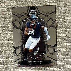 Stefon Diggs 2024 Panini Mosaic Houston Texans NFL Football Sports Card
